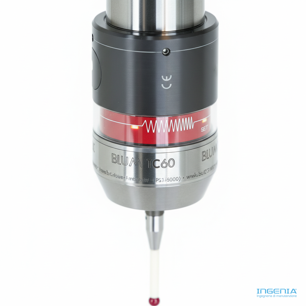 Blum Novotest TC60 High-Speed Wireless Touch Probe BRC Radio Technology - TC60 (dettaglio 1) Blum Novotest TC60 High-Speed Wireless Touch Probe BRC Radio Technology dettaglio 1 - immagine prodotto 1