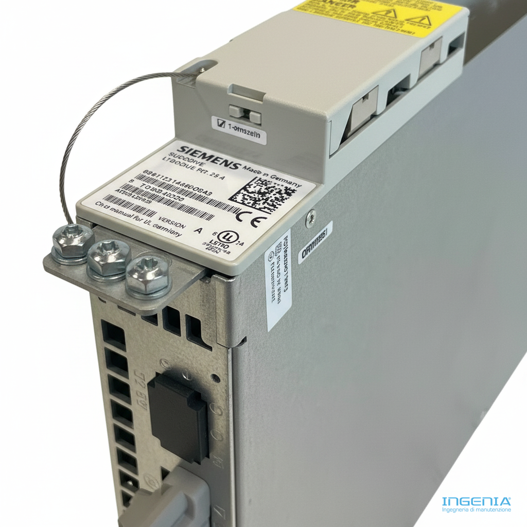 Siemens 6SN1123-1AA00-0BA2 Simodrive 611 Power Module 25A dettaglio 1 - immagine prodotto 3