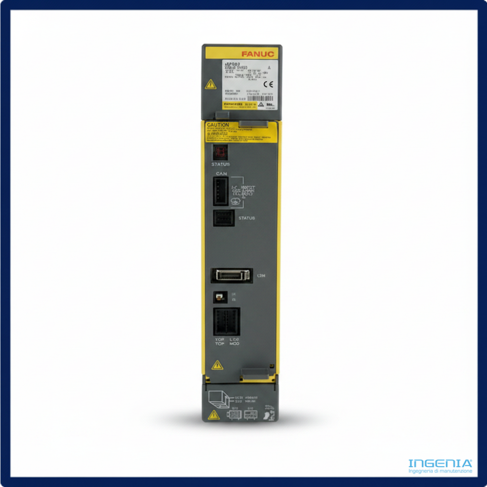 Fanuc A06B-6115-H003 Alpha i Servo Amplifier Module SVM1-40i vista completa - immagine prodotto 1