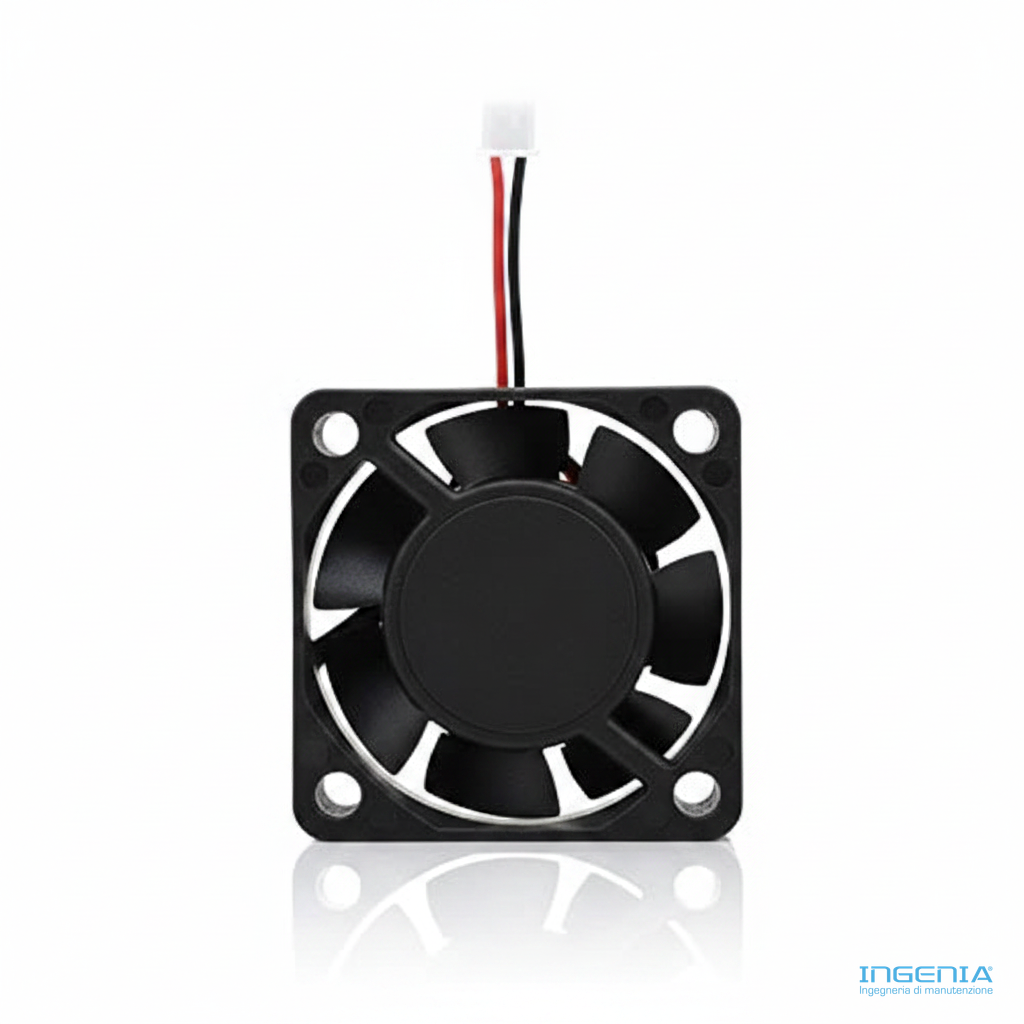 FANUC 1606KL-05W-B59 Cooling Fan 40x40x15mm 24V 0.08A vista completa - immagine prodotto 1